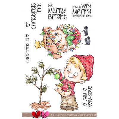 C.C.Designs Clear Stamps - It's a Roberto's Christmas